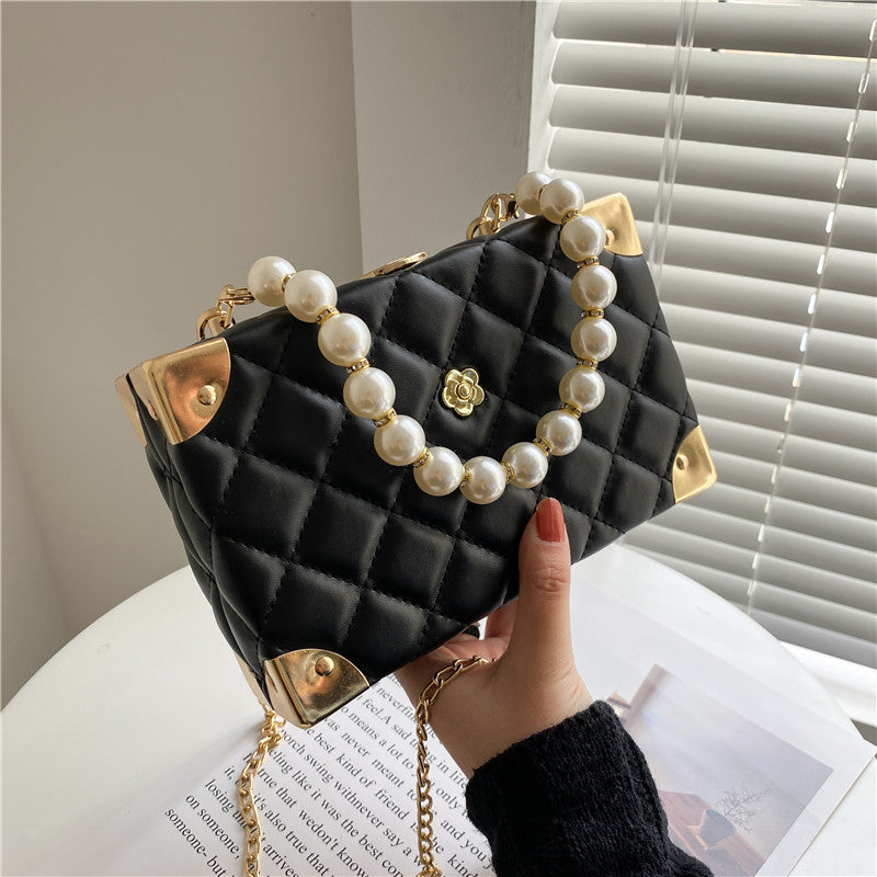 Diamond Box Pu Leather Crossbody HB1900