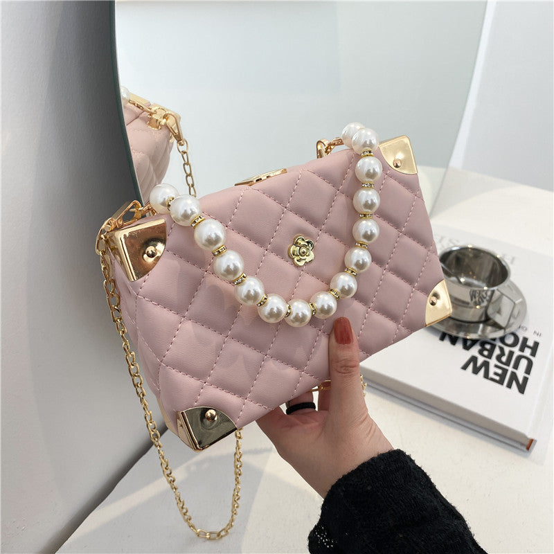 Diamond Box Pu Leather Crossbody HB1900