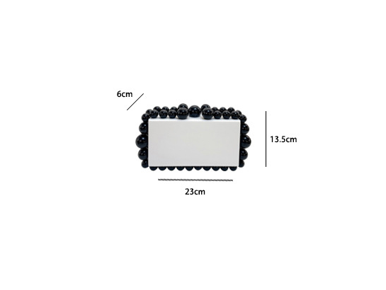 Bead Acrylic Crossbody Handbag HB1902