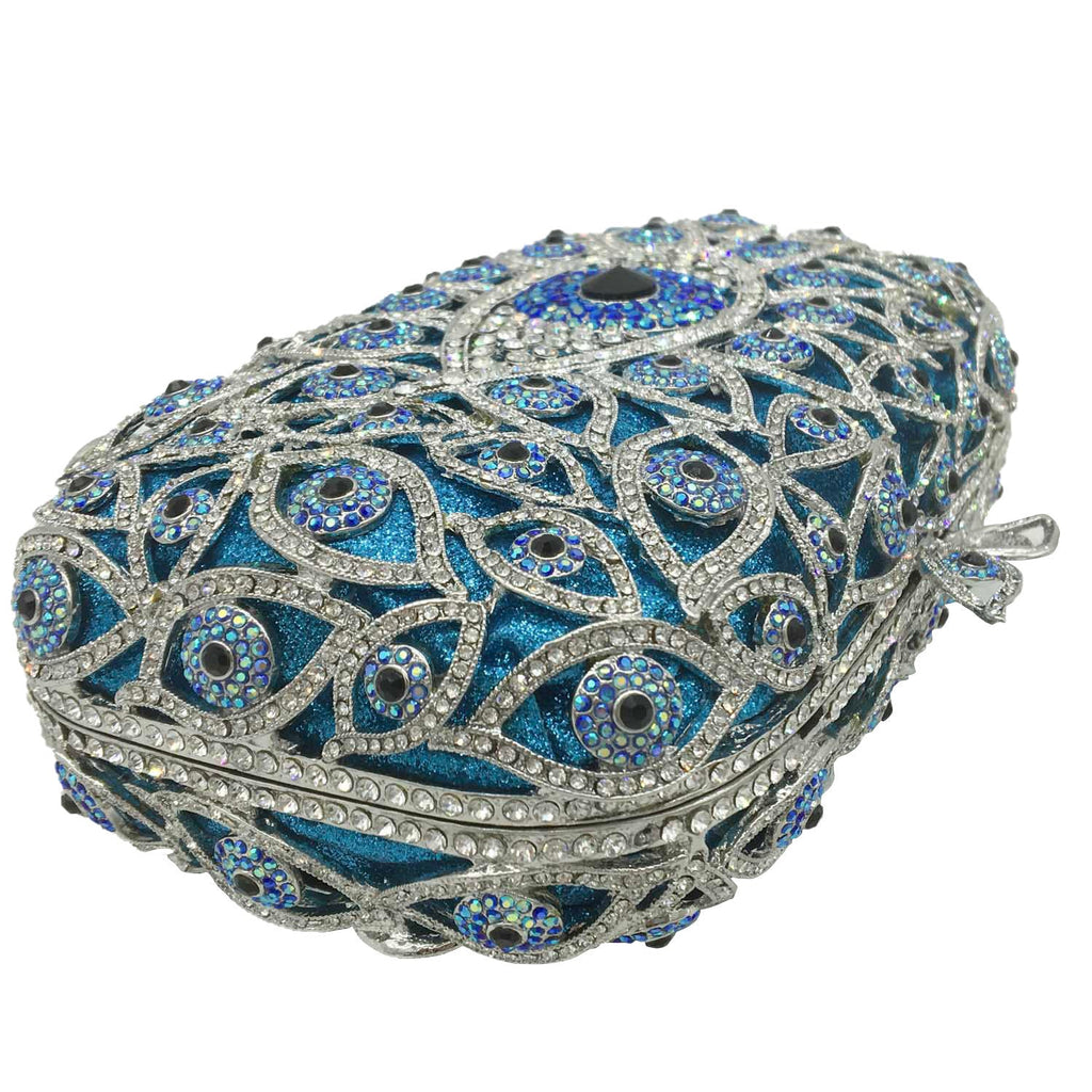 Evil Eye Rhinestone Evening Bag HB1927