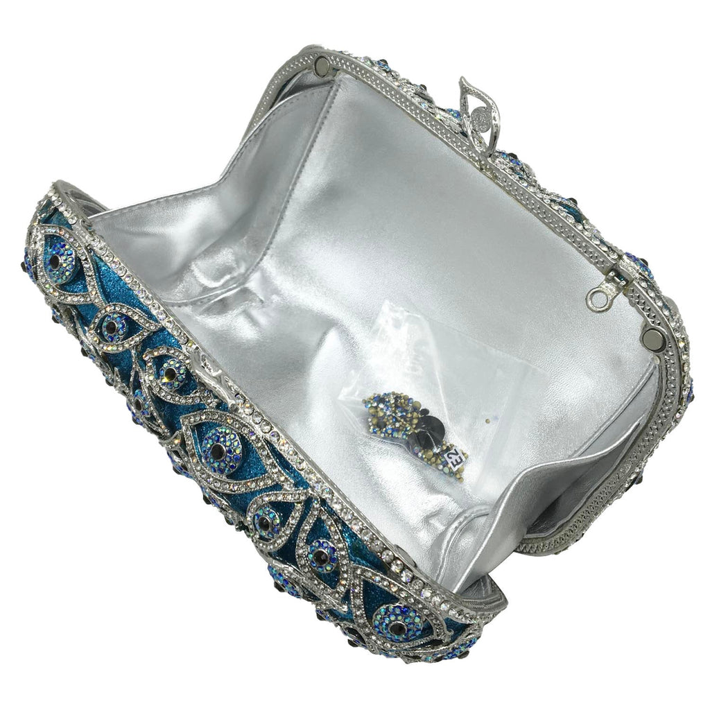 Evil Eye Rhinestone Evening Bag HB1927