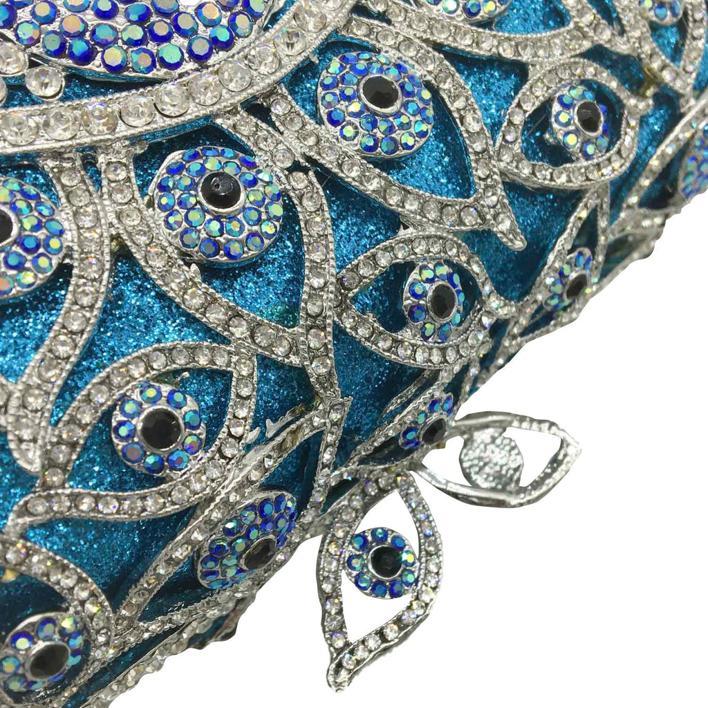 Evil Eye Rhinestone Evening Bag HB1927