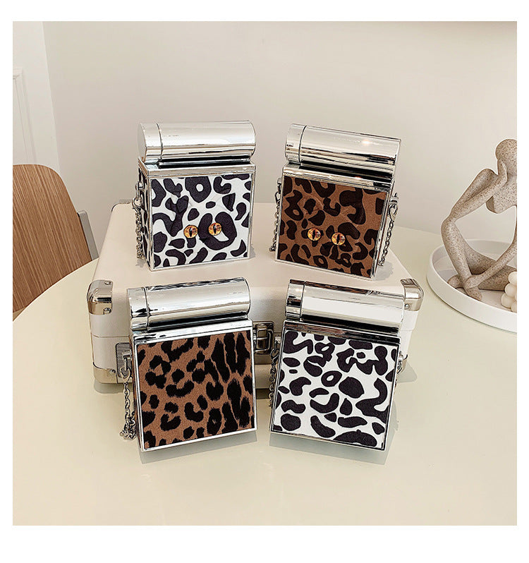 Animal Print Cigarette Case Crossbody HB1937