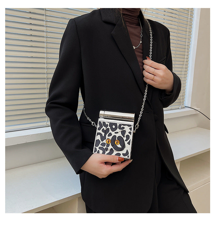 Animal Print Cigarette Case Crossbody HB1937