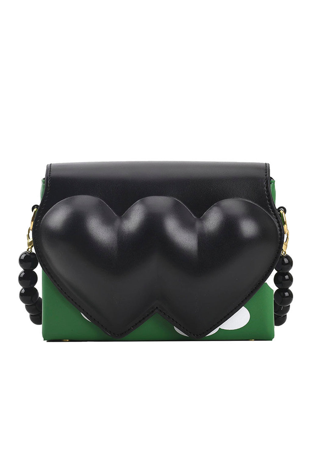 Heart Square Leather Crossbody HB1942