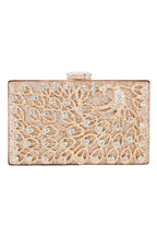 Peacock Rhinestone Clutch HB1946