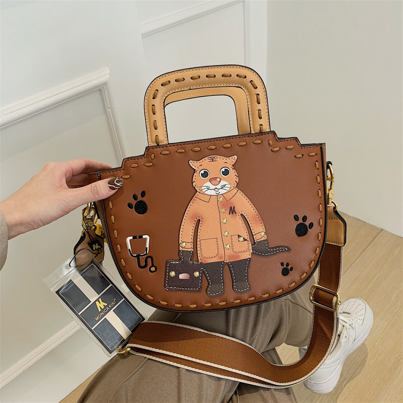 Bear Pu Leather Crossbody HB1955