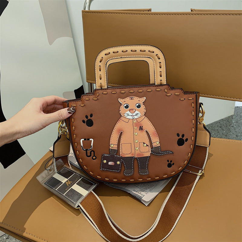 Bear Pu Leather Crossbody HB1955