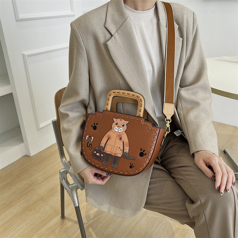 Bear Pu Leather Crossbody HB1955