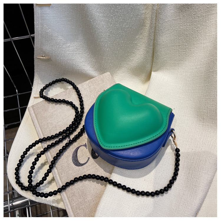 Heart Saddle Leather Bag HB1967