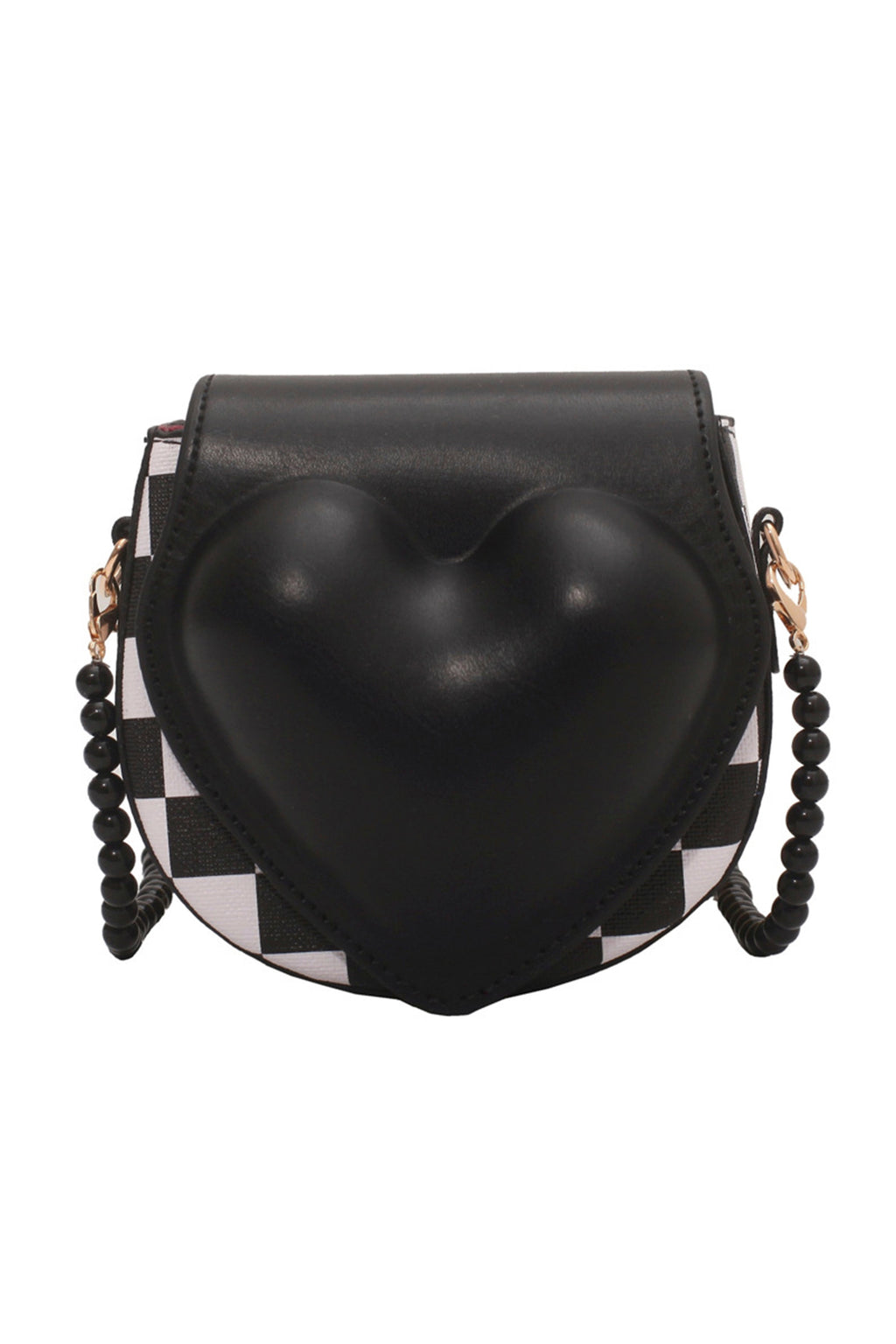 Heart Saddle Leather Bag HB1967