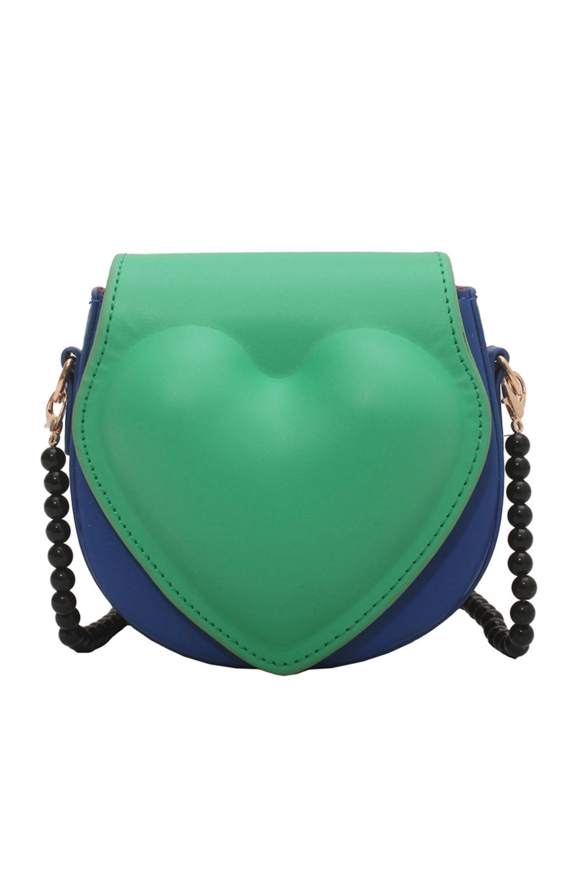 Heart Saddle Leather Bag HB1967