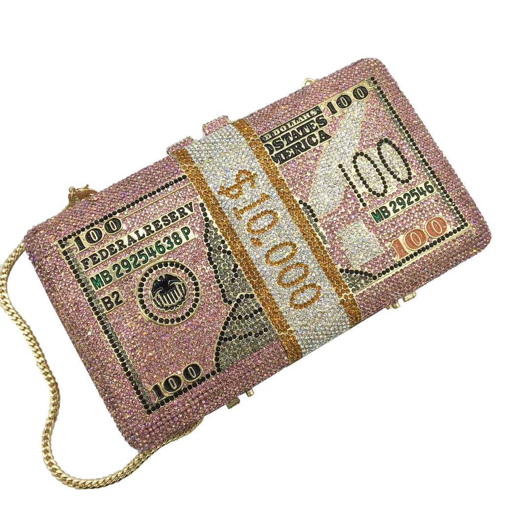 Dollar Rhinestone Evening Bag HB1968