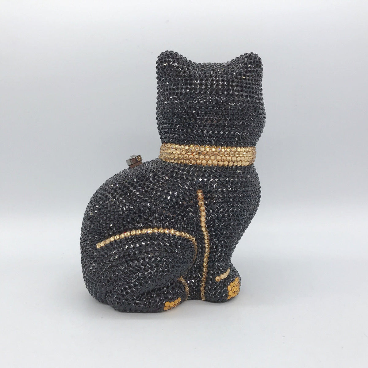 Kitty Rhinestone Clutch Bag HB1973