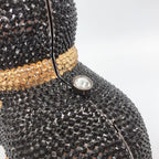Kitty Rhinestone Clutch Bag HB1973