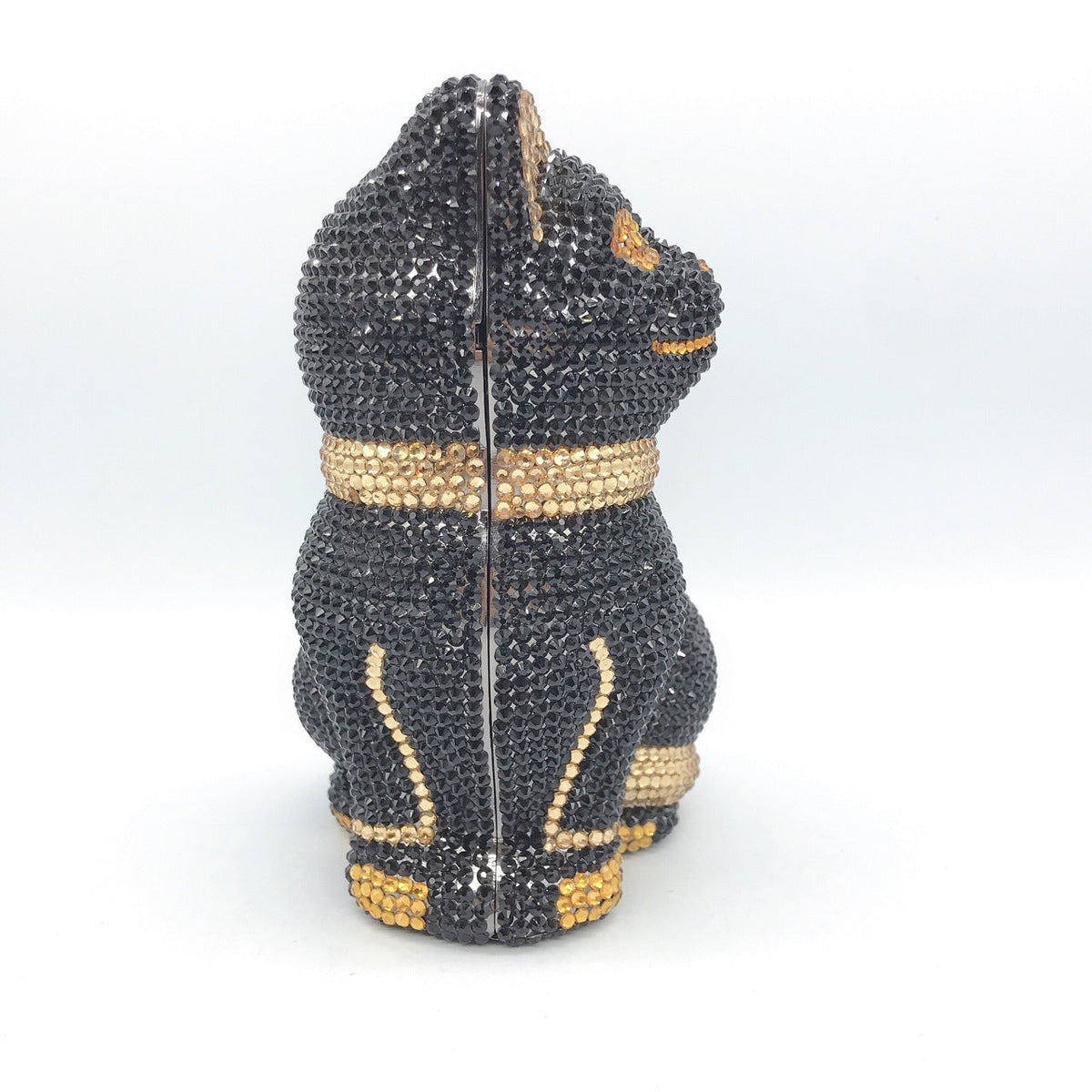 Kitty Rhinestone Clutch Bag HB1973