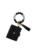 Silicone Bead Bracelet Card Holder HB1974