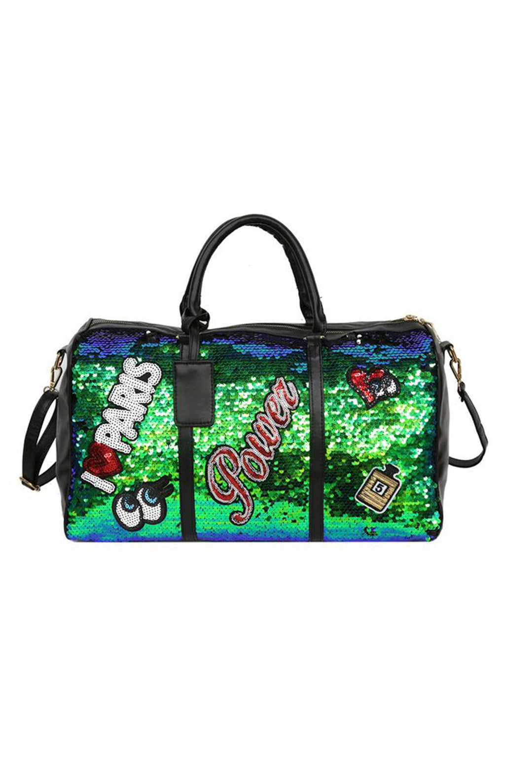 Letter Sequin Tote Bag HB1989