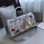 Letter Sequin Tote Bag HB1989