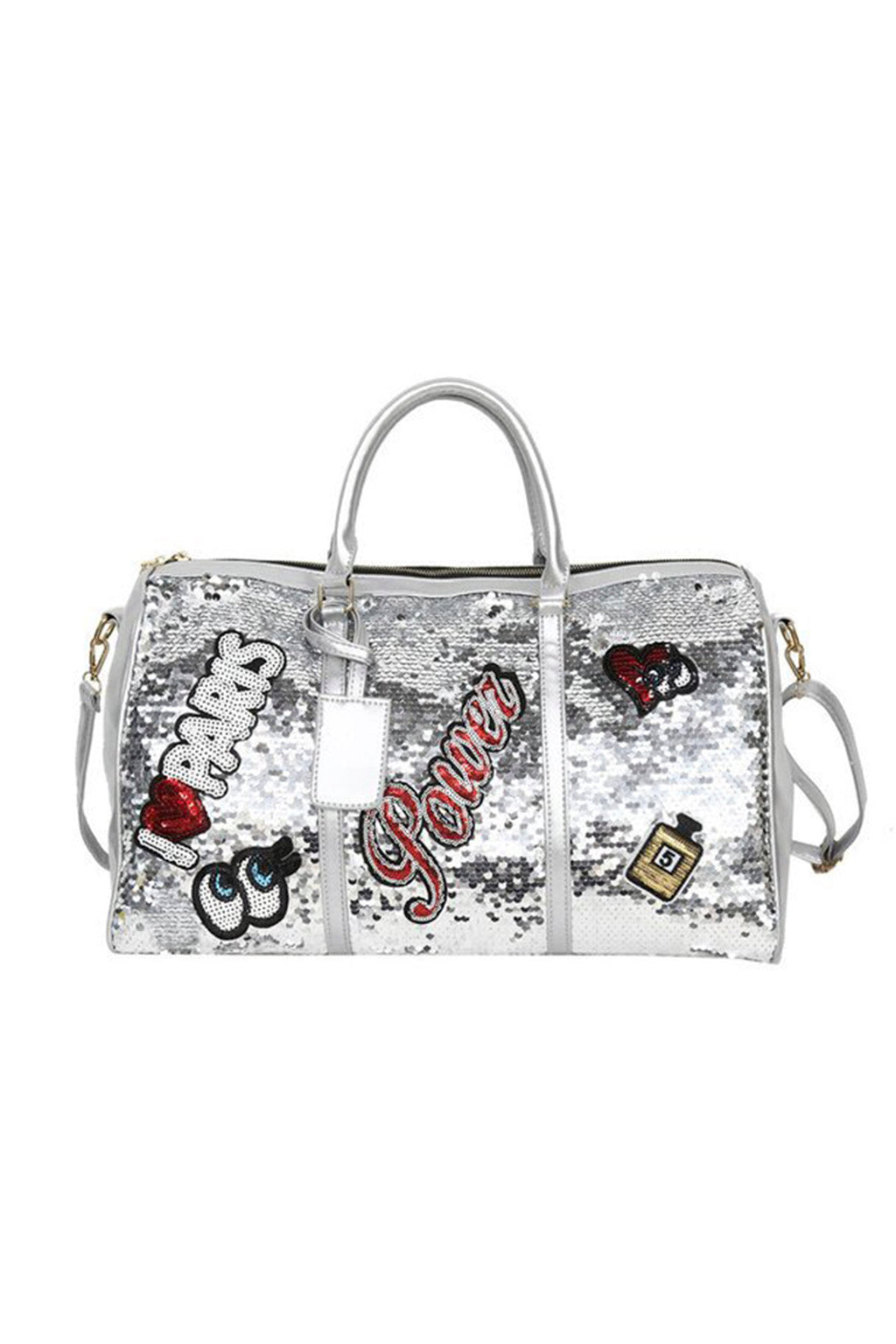 Letter Sequin Tote Bag HB1989