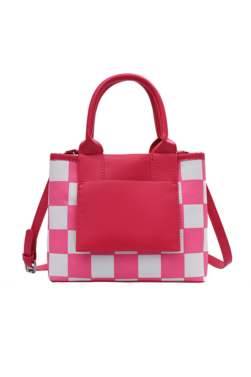 Chessboard Pu Leather Crossbody HB1990