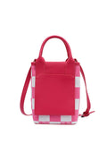 Chessboard Pu Leather Crossbody HB1991