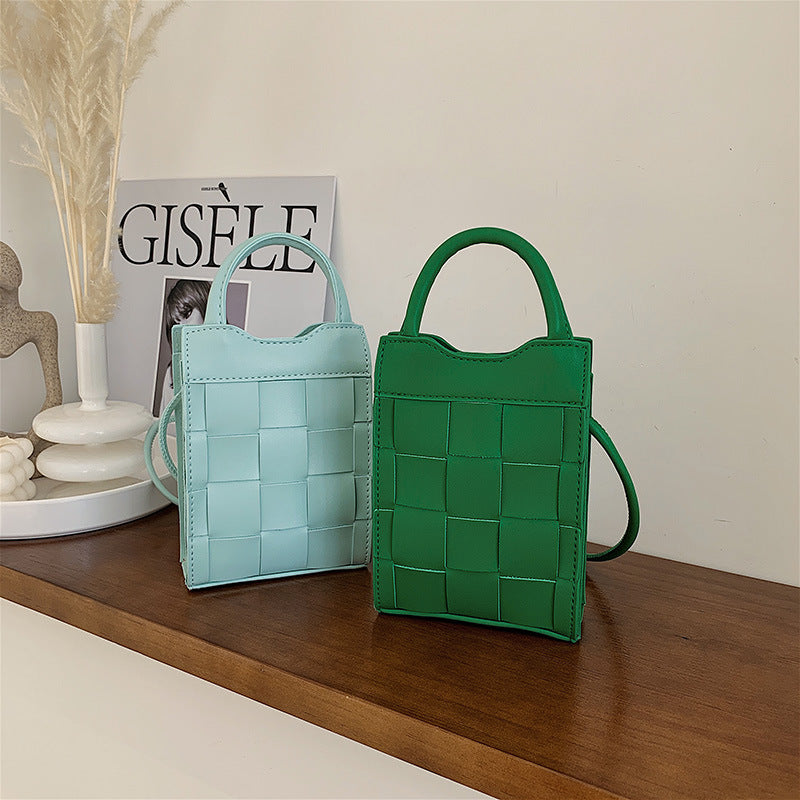 Weave Pu Leather Crossbody HB1993