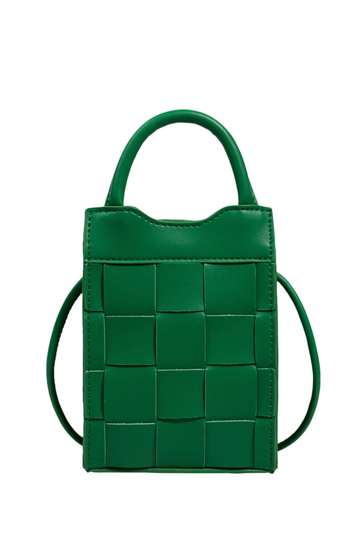 Weave Pu Leather Crossbody HB1993