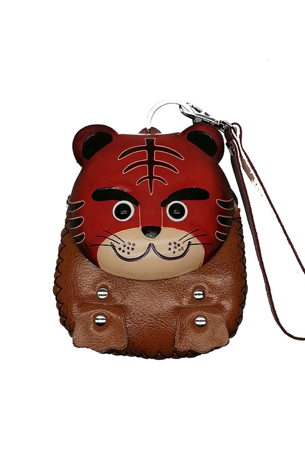 Tiger Zodiac signs Cowhide Coin Purse HB2000