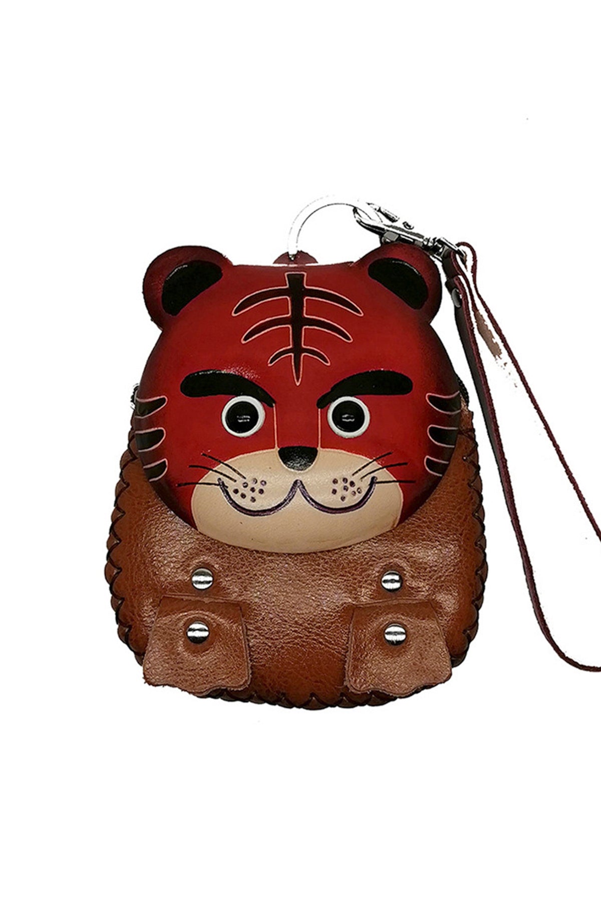 Tiger Zodiac signs Cowhide Coin Purse HB2000
