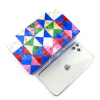 Geometric Triangle Colorful Acrylic Bag HB2041