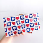 Heart Acrylic Crossbody Bag HB2084