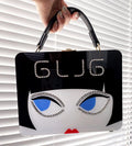 Girl Acrylic Square Clutch Bag HB2085