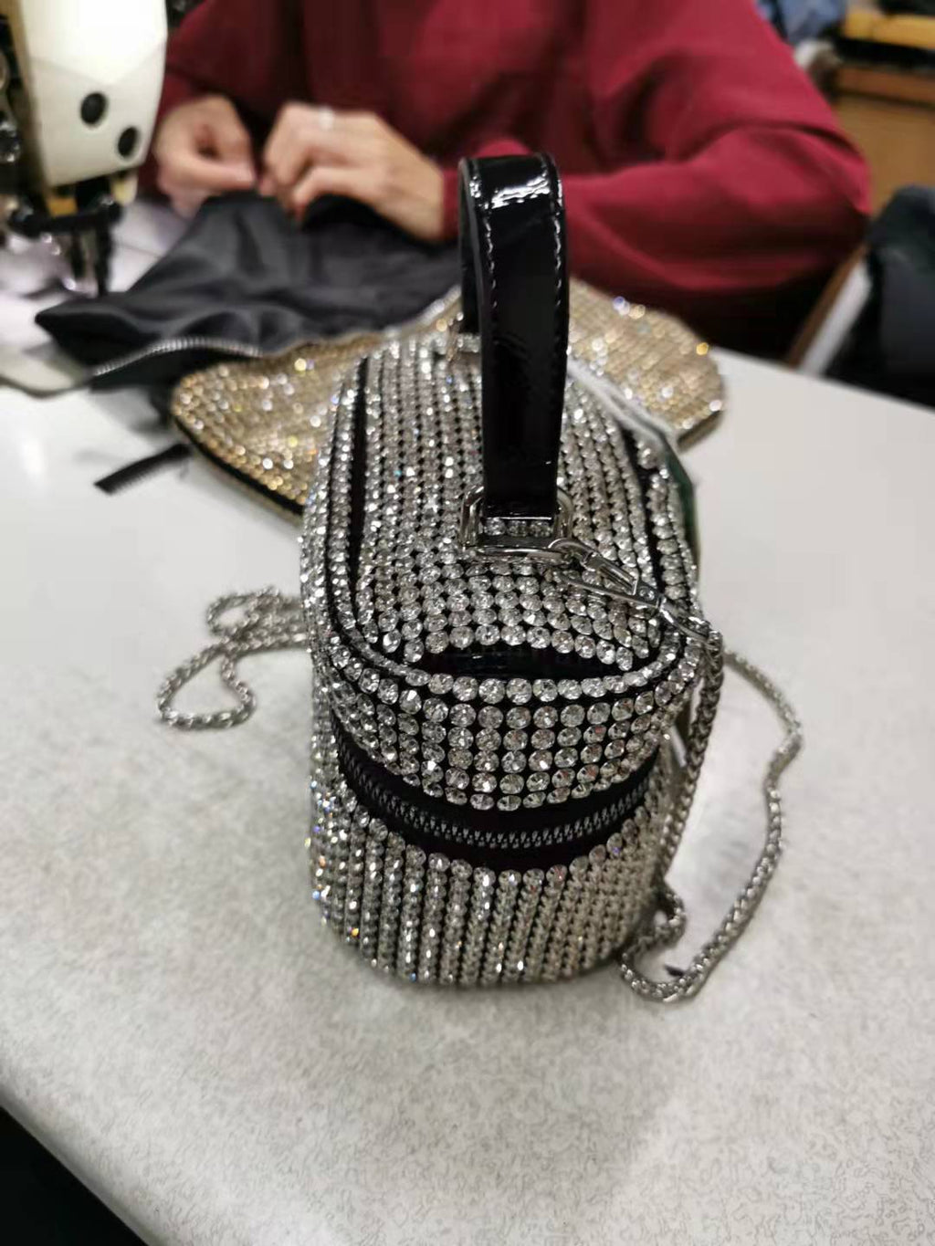 Rhinestone Crossbody Bag HB2098