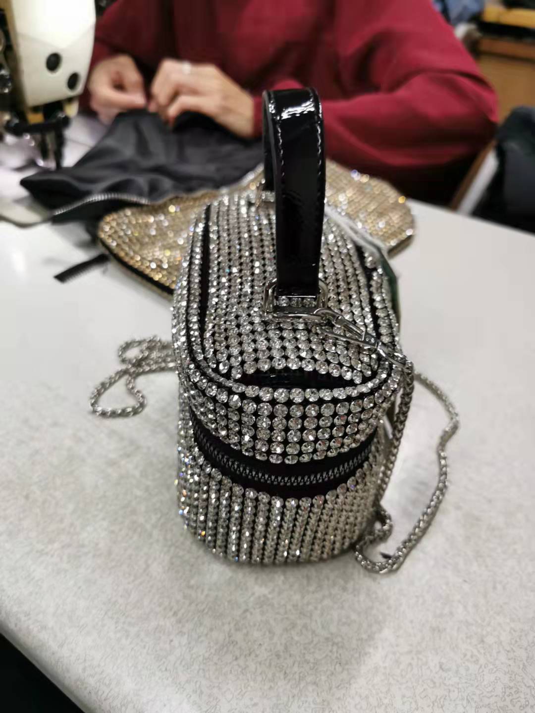 Rhinestone Crossbody Bag HB2098