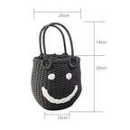 Smiley Straw Bag HB2176