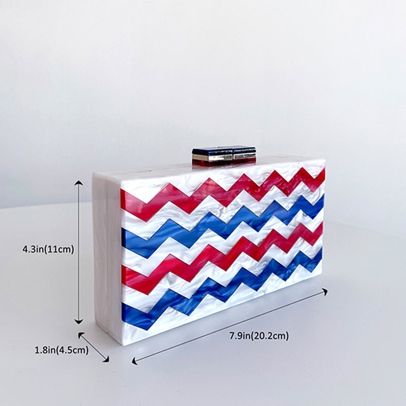 Wave Acrylic Crossbody HB2185