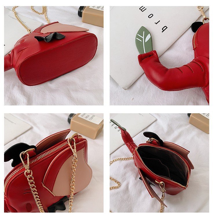 Elephant Pu Leather Crossbody HB2196