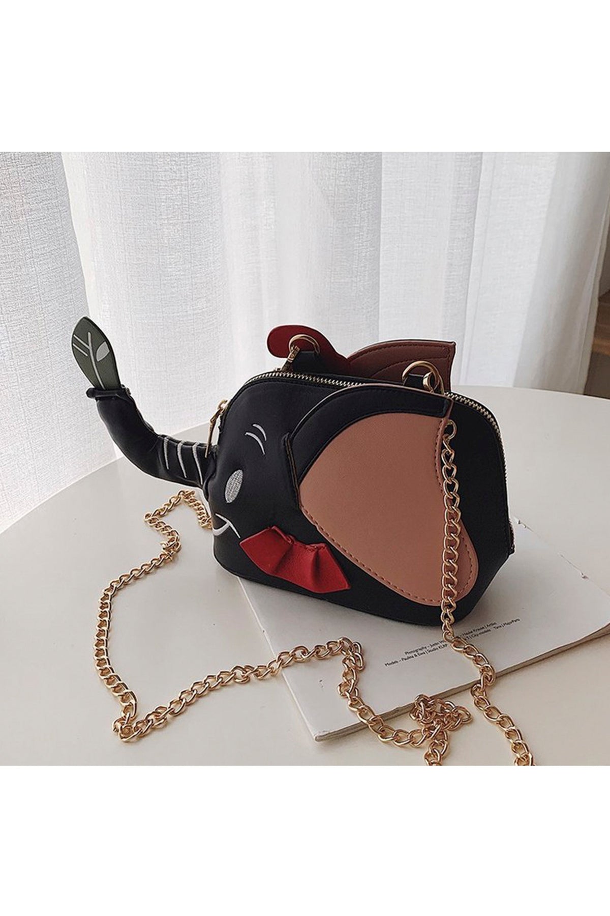 Elephant Pu Leather Crossbody HB2196