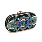 Gem Seed Bead Evenig Bag HB2213
