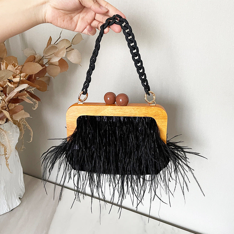 Ostrich Feather Tassel HB2215