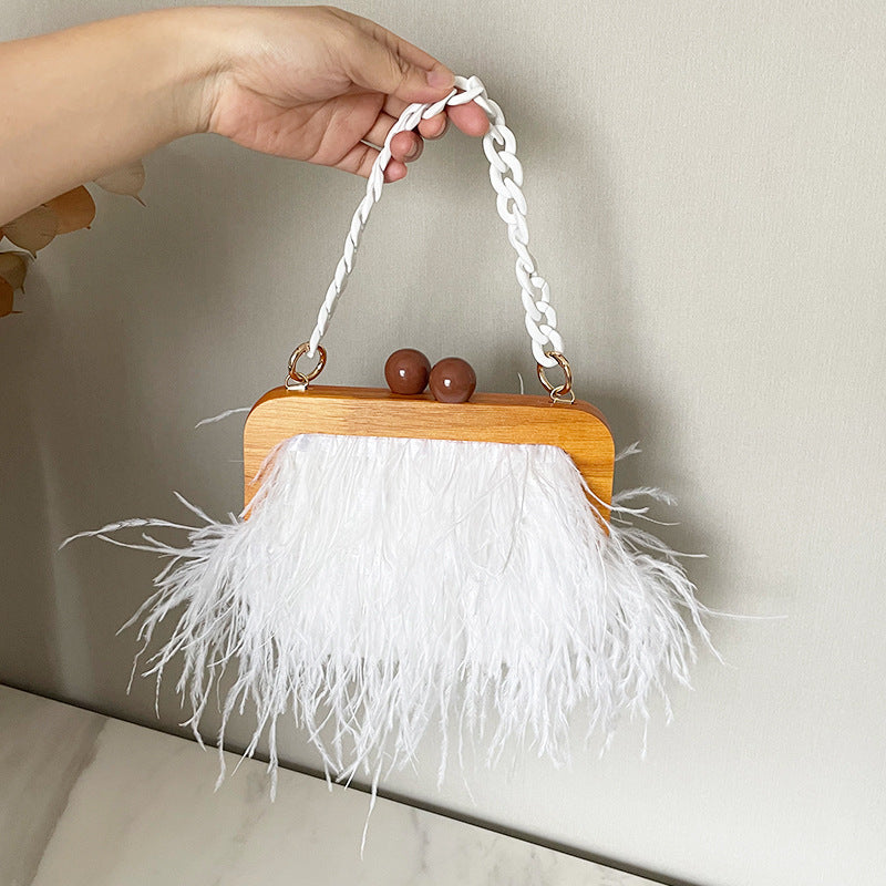 Ostrich Feather Tassel HB2215 – view 3