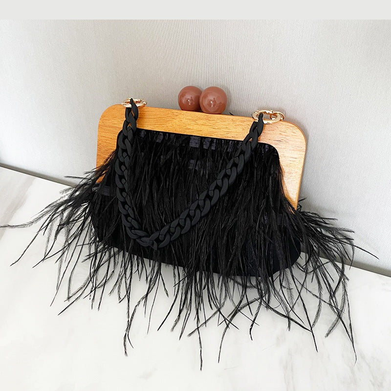 Ostrich Feather Tassel HB2215 – view 2
