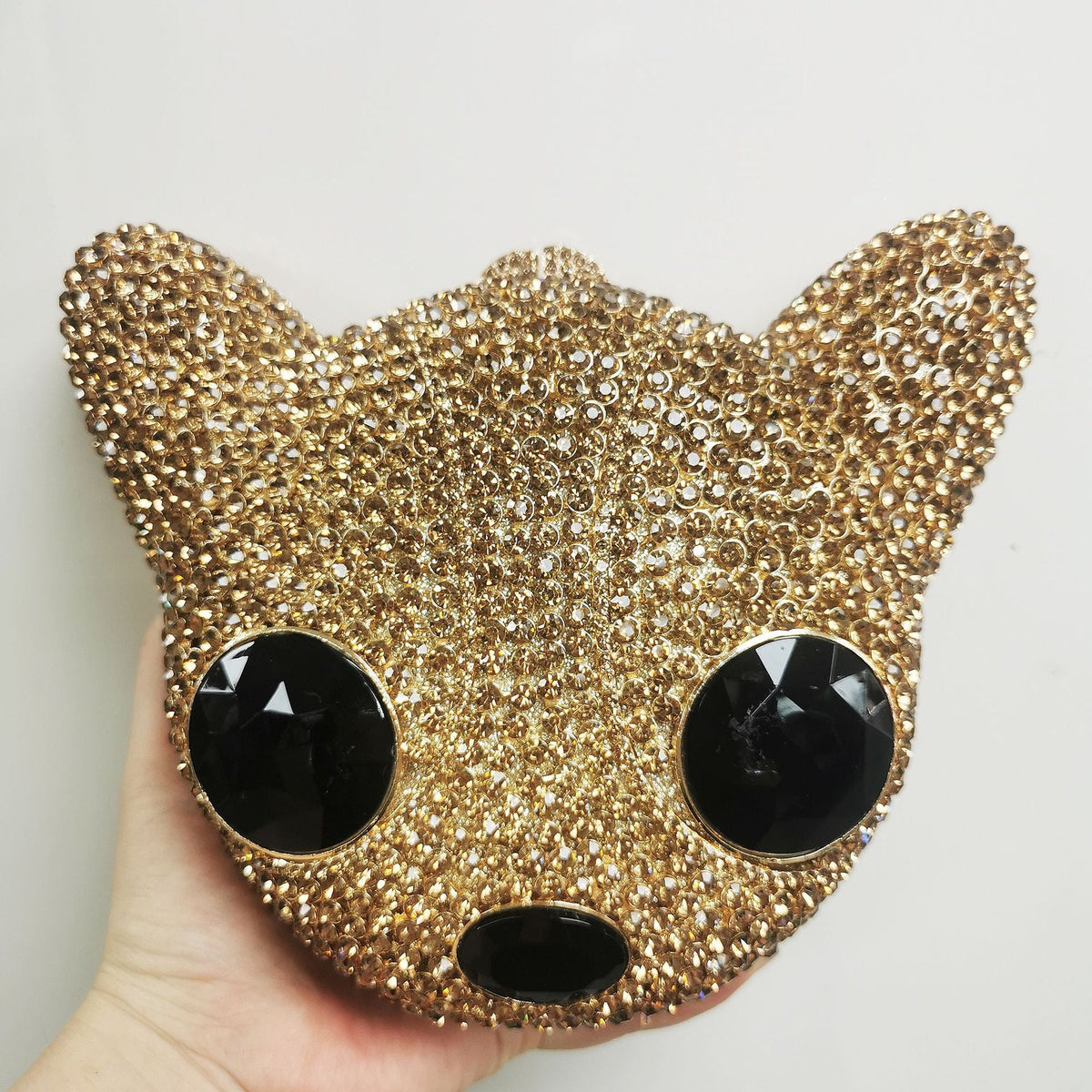 Chihuahua Rhinestone Evening Bag HB2230