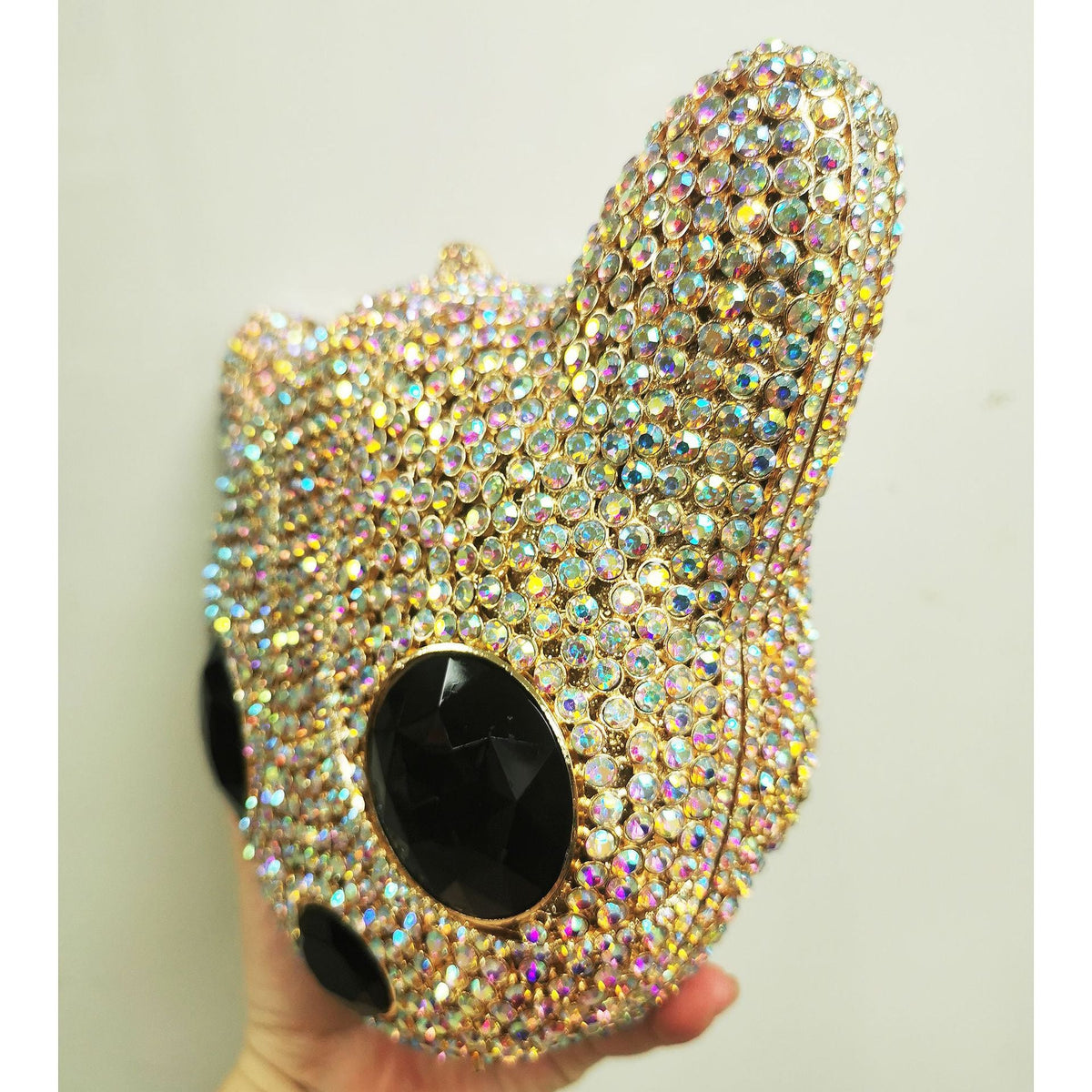 Chihuahua Rhinestone Evening Bag HB2230