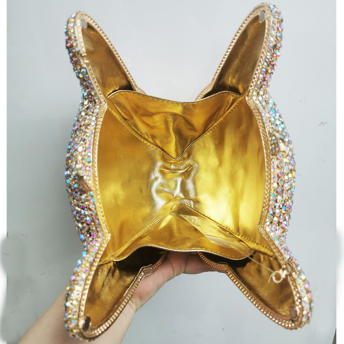 Chihuahua Rhinestone Evening Bag HB2230