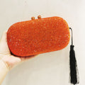 Rhinestone Tassel Evening Bag HB2235