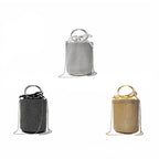 Bucket Rhinestone Evening Bag HB2251