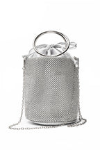 Bucket Rhinestone Evening Bag HB2251