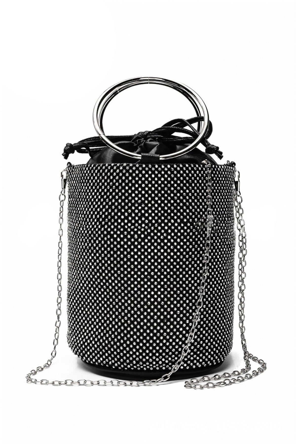 Bucket Rhinestone Evening Bag HB2251